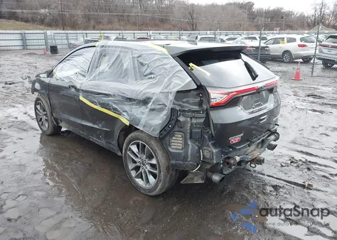 2016 Ford Edge Titanium from USA, damaged, VIN 2FMPK4K97GBB49523